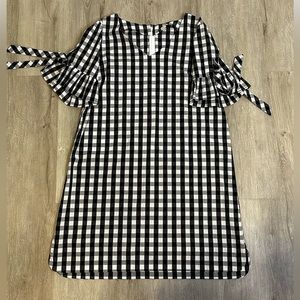 Super cute Jcrew checkered dress
